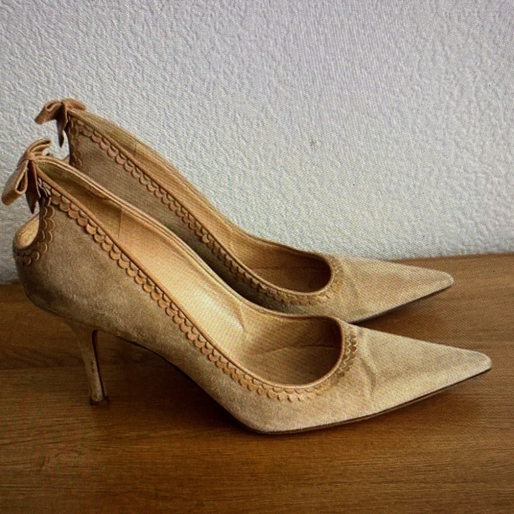 Nina Chic Beige Heels